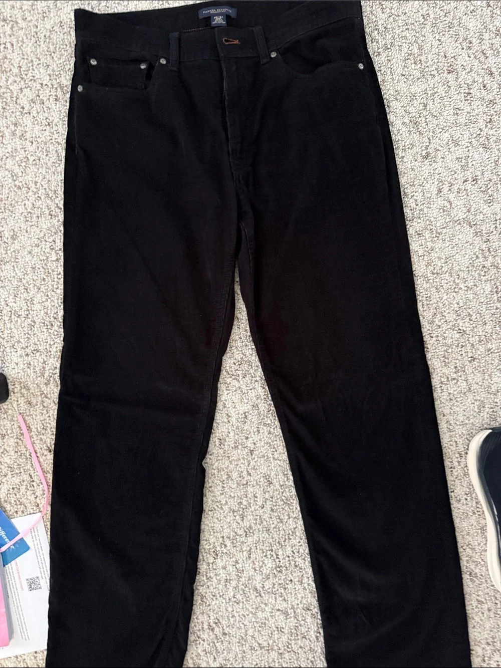 Banana Republic Men's Black Corduroy Trousers 20% off 2 or more